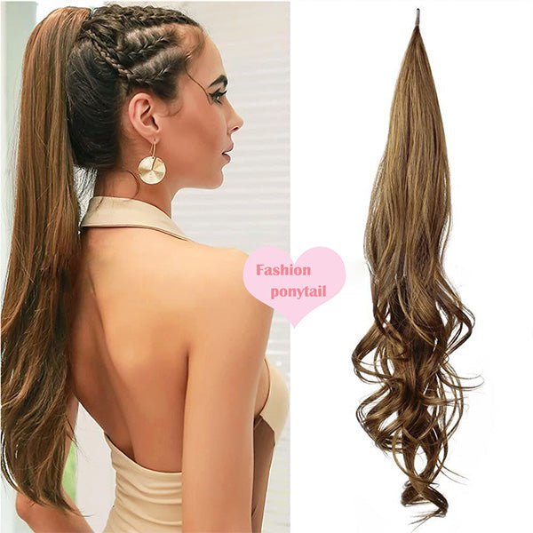 PonyGlam™ 2-in-1 Voluminöser Pferdeschwanz für Extra Fülle
