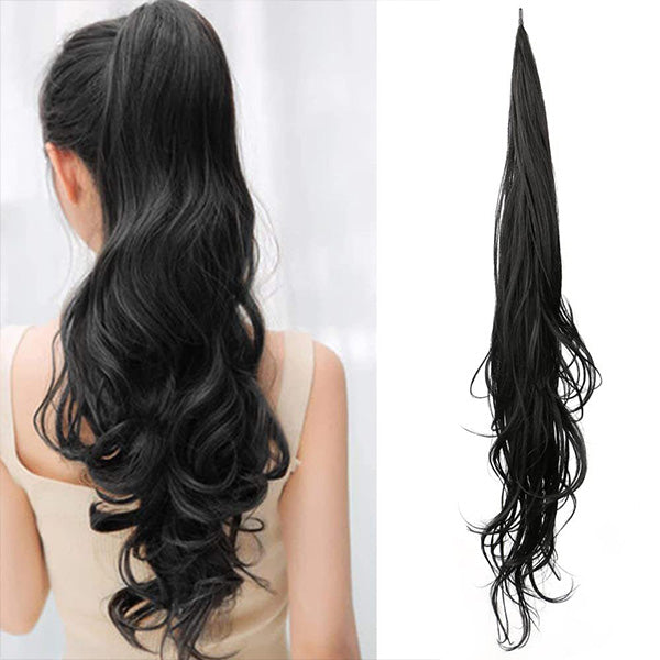 PonyGlam™ 2-in-1 Voluminöser Pferdeschwanz für Extra Fülle