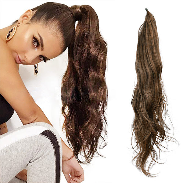 PonyGlam™ 2-in-1 Voluminöser Pferdeschwanz für Extra Fülle