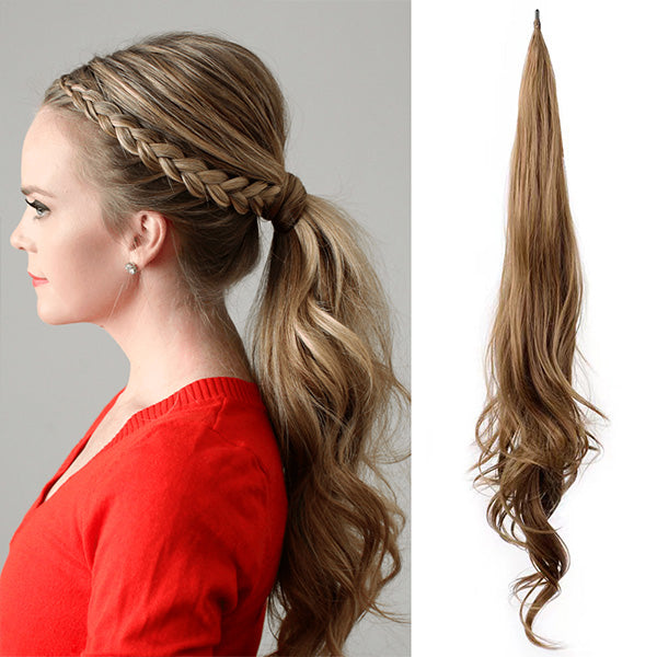 PonyGlam™ 2-in-1 Voluminöser Pferdeschwanz für Extra Fülle