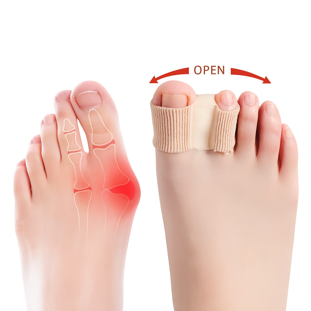 ToeAlign™ – Richtet deine Zehen sanft wieder aus