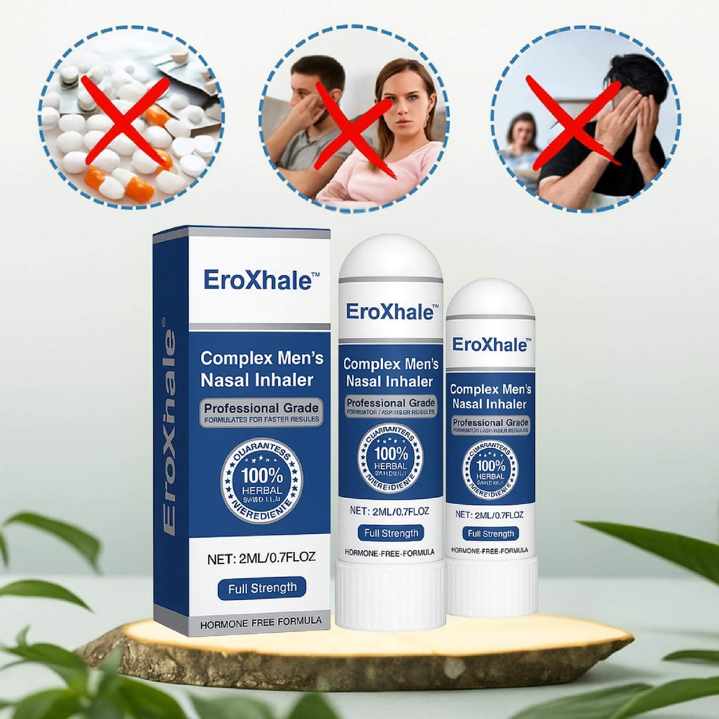 EroXhale™ Inhalator | Steinharter Genuss in 5 Minuten – ganz ohne Pillen!