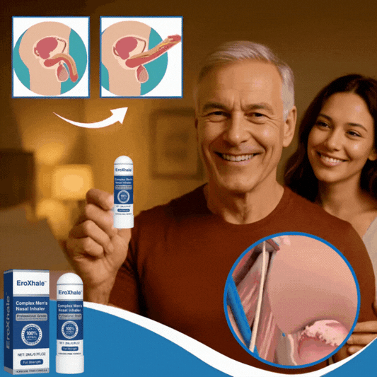 EroXhale™ Inhalator | Steinharter Genuss in 5 Minuten – ganz ohne Pillen!