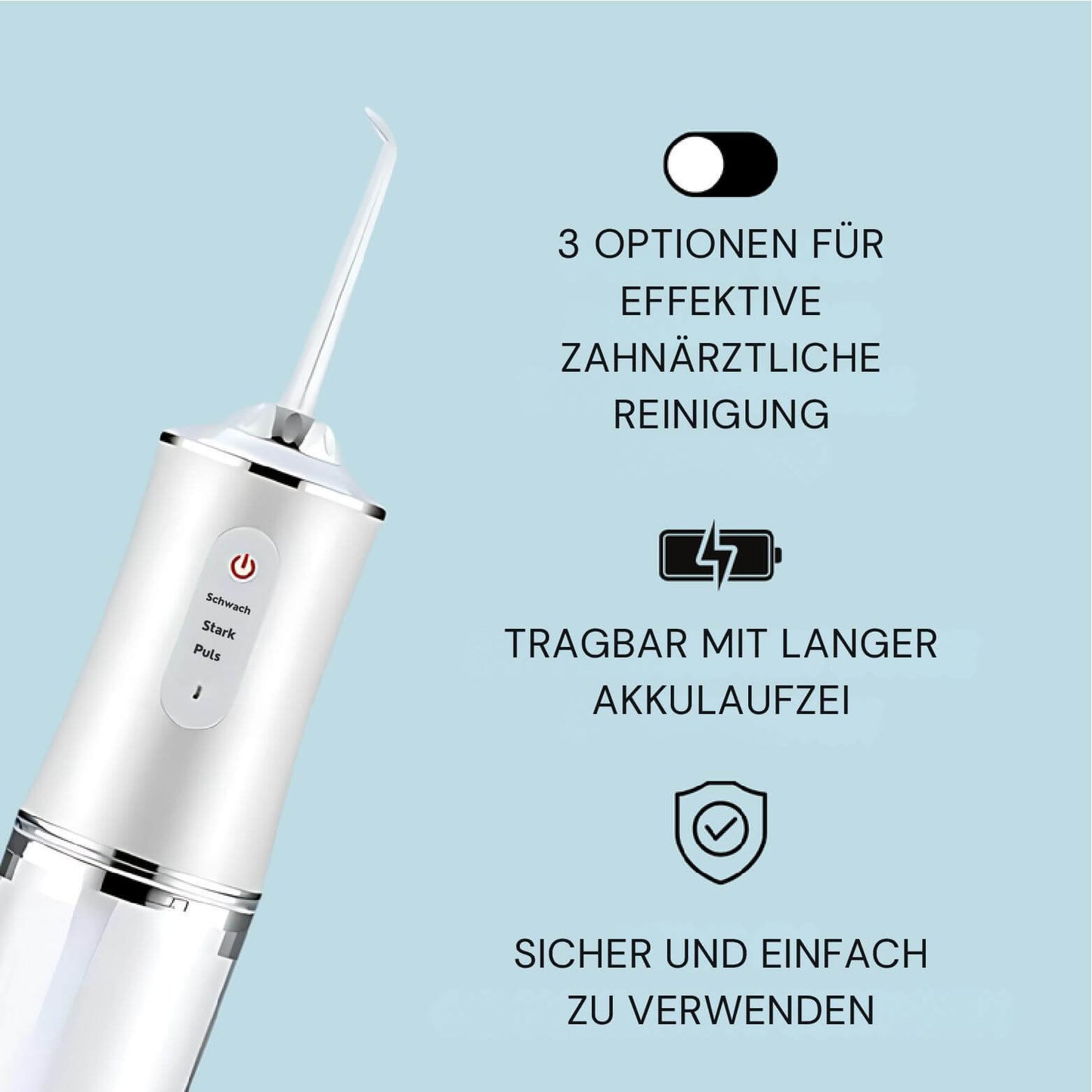 HydroSmile™ – Power Jet Munddusche