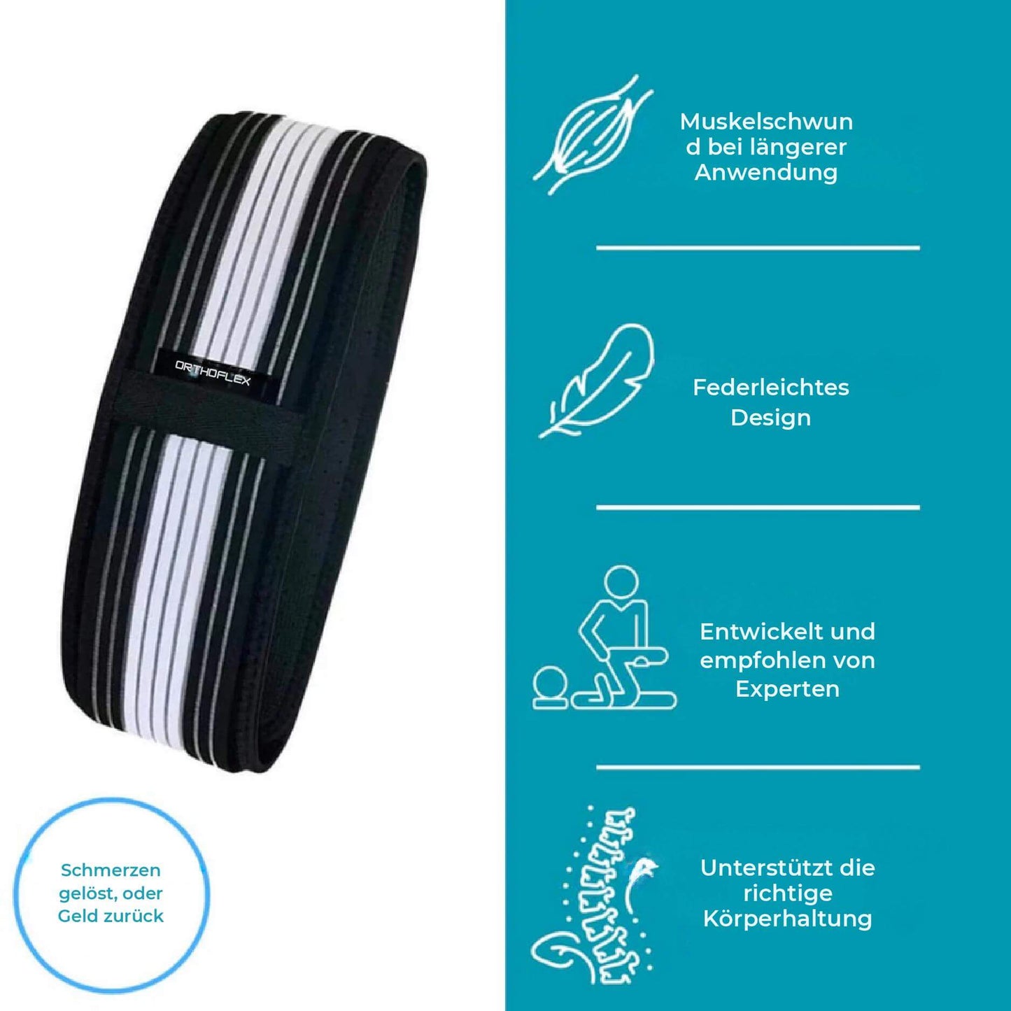 OrthoFlex™ Rückenstützgürtel | Befreien Sie sich in nur 2 Wochen von Ischias- und Rückenschmerzen!