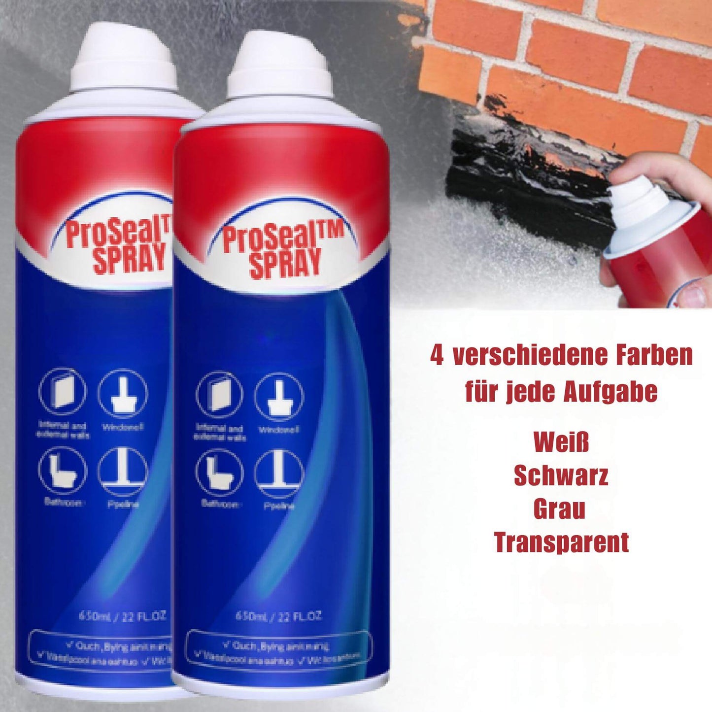 ProSeal™ | Versiegelt jedes Leck. In nur einem Augenblick.