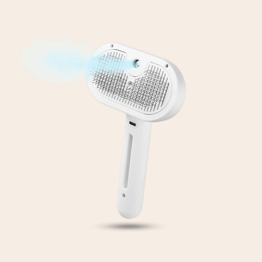 Groomi™ Pro Steamer | Professionelle Fellpflegebürste für Haustiere