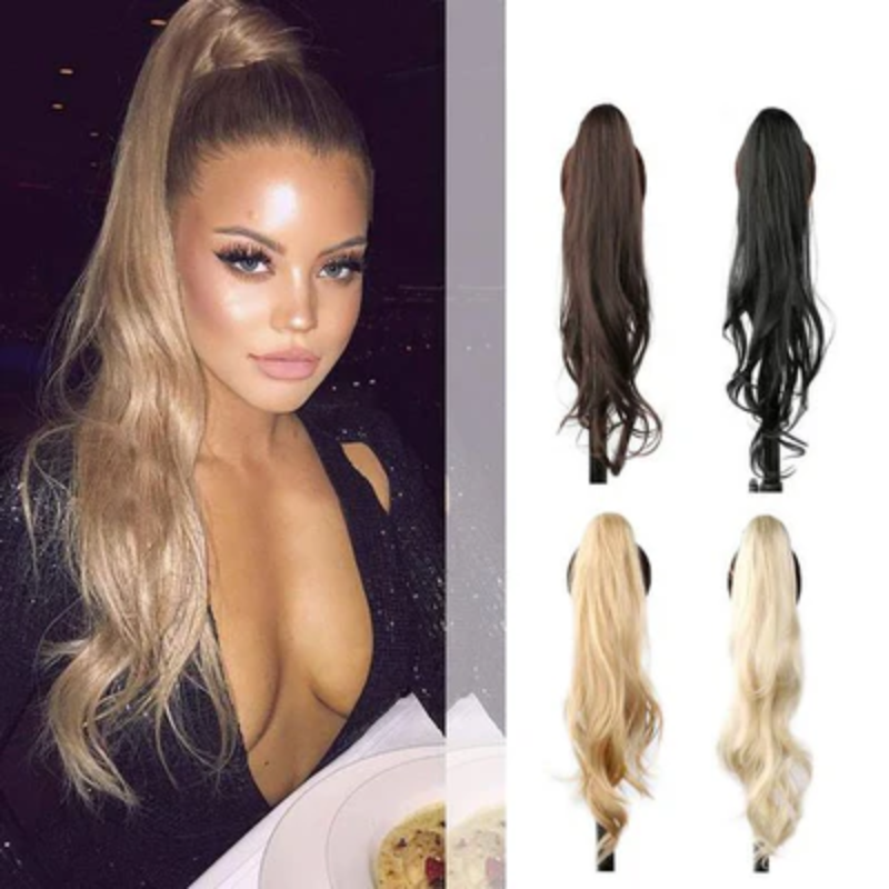 PonyGlam™ 2-in-1 Voluminöser Pferdeschwanz für Extra Fülle