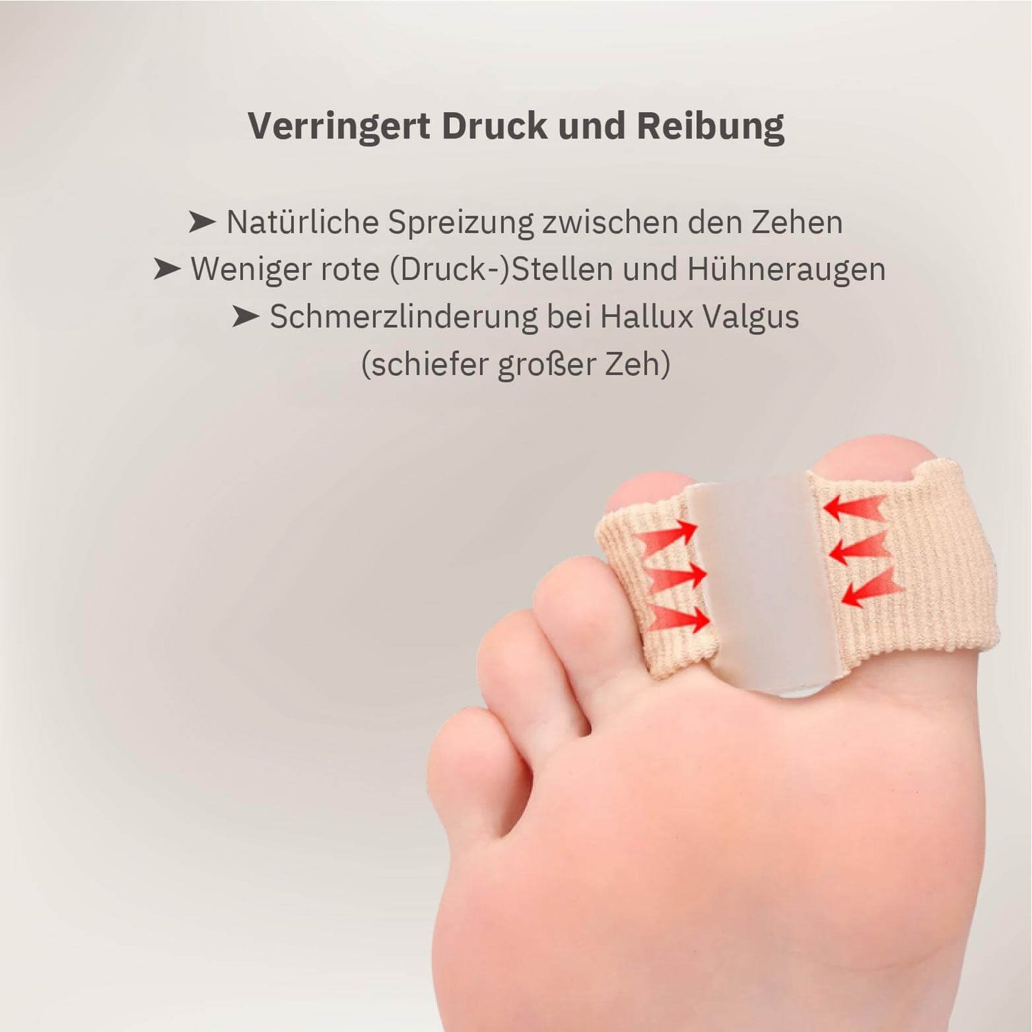 ToeAlign™ – Richtet deine Zehen sanft wieder aus