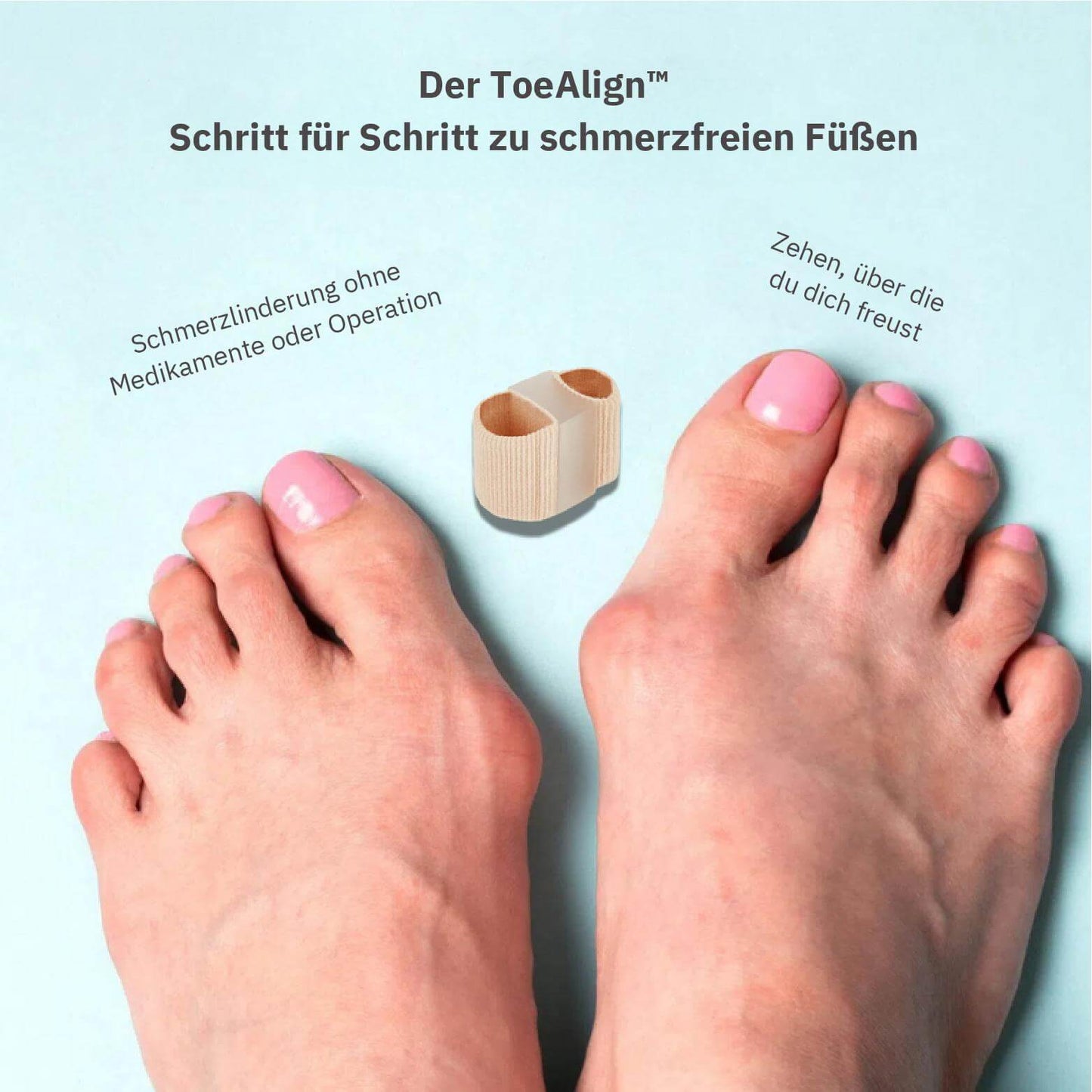 ToeAlign™ – Richtet deine Zehen sanft wieder aus