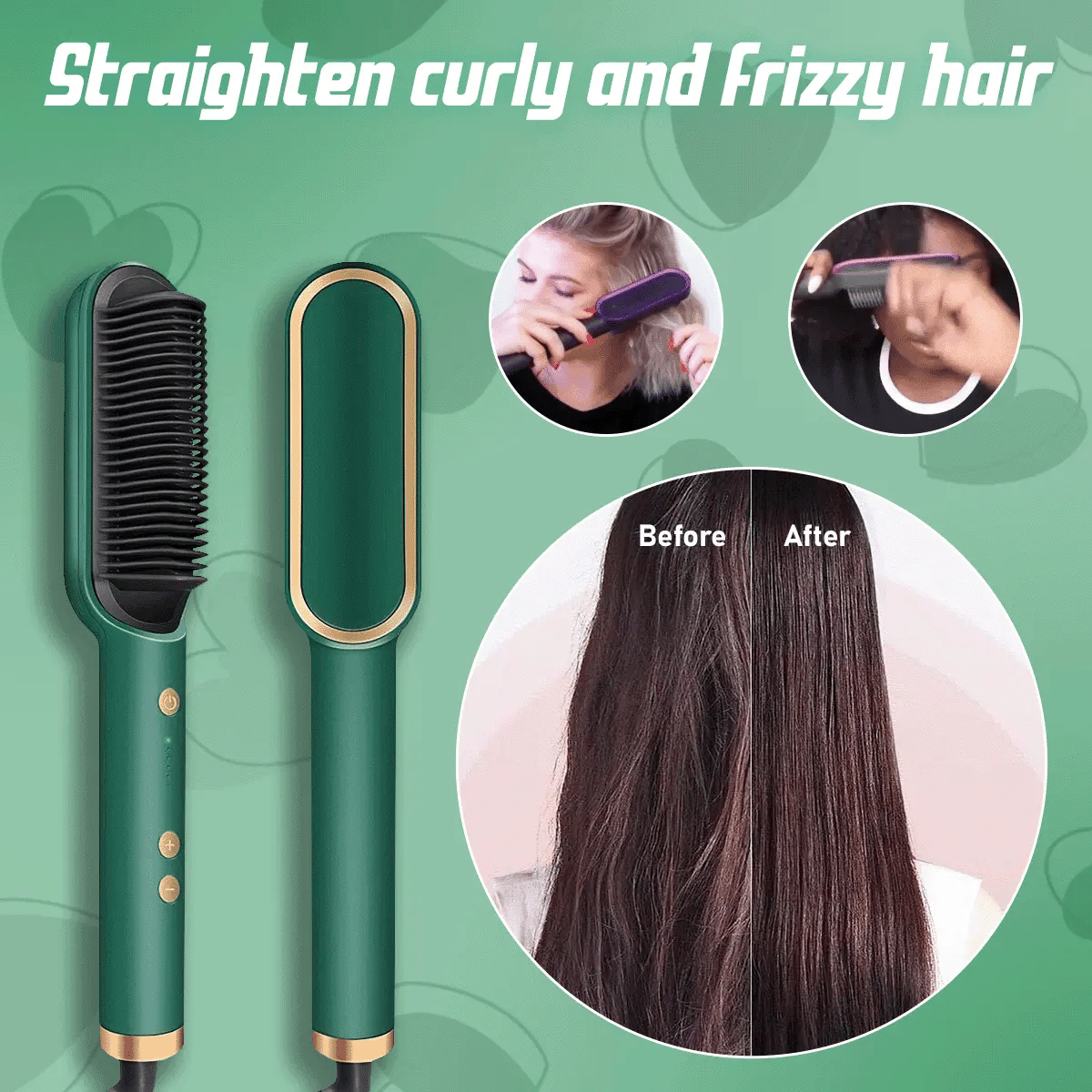 SilkStyler™ – Glättbürste für Seidiges Haar
