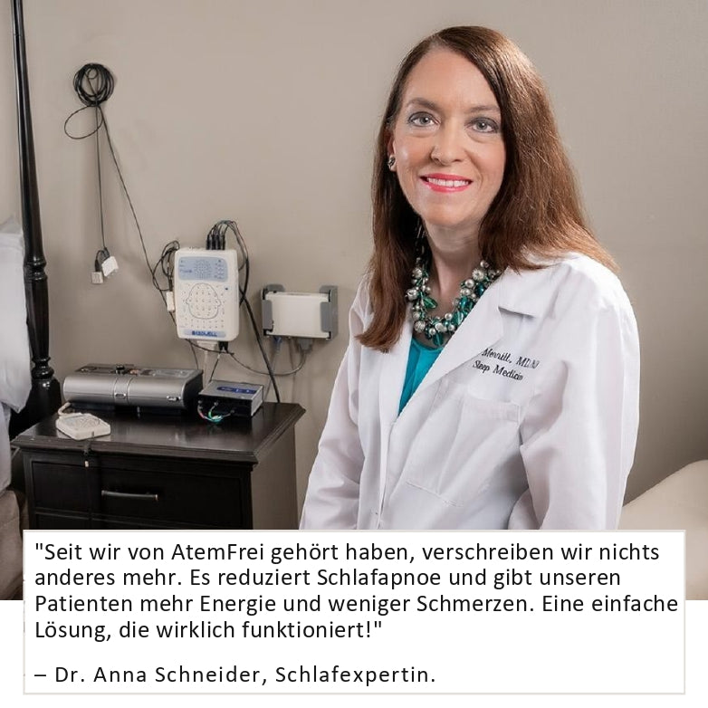 SnoreLess™ | Beseitigt 95 % der Schlafapnoe-Symptome innerhalb von 2 Wochen