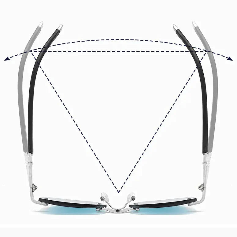 BlueShield™ | Hohe Härte, Blaulichtfilter-Lesebrille für Nähe und Ferne