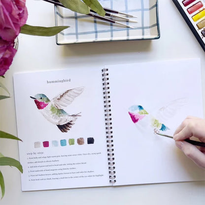 AquaRêve™ | Entfalten Sie Ihre Kreativität mit unserem unterhaltsamen Aquarellbuch!