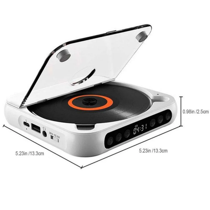 DiscVibe™ | Der moderne CD-Player, der Ihre Lieblingsalben wieder zum Leben erweckt