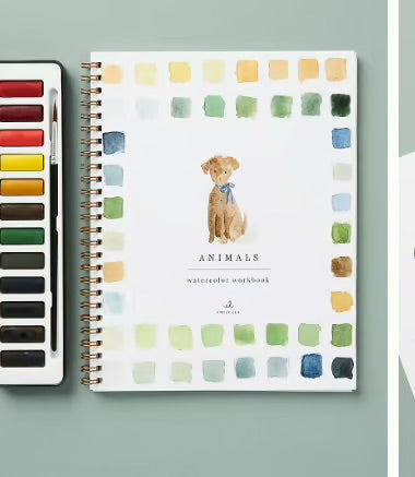 AquaRêve™ | Entfalten Sie Ihre Kreativität mit unserem unterhaltsamen Aquarellbuch!