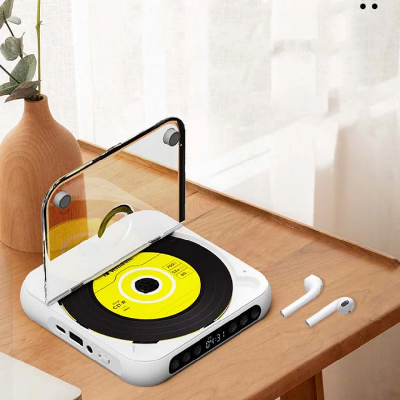 DiscVibe™ | Der moderne CD-Player, der Ihre Lieblingsalben wieder zum Leben erweckt