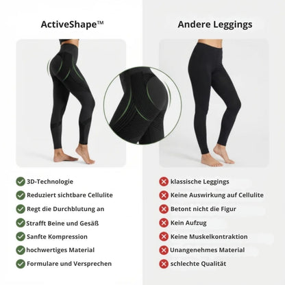 ActiveShape™ | Anti-Cellulite-Leggings mit aktiver Stimulation