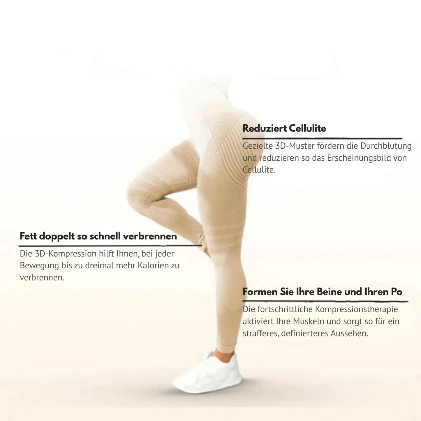ActiveShape™ | Anti-Cellulite-Leggings mit aktiver Stimulation