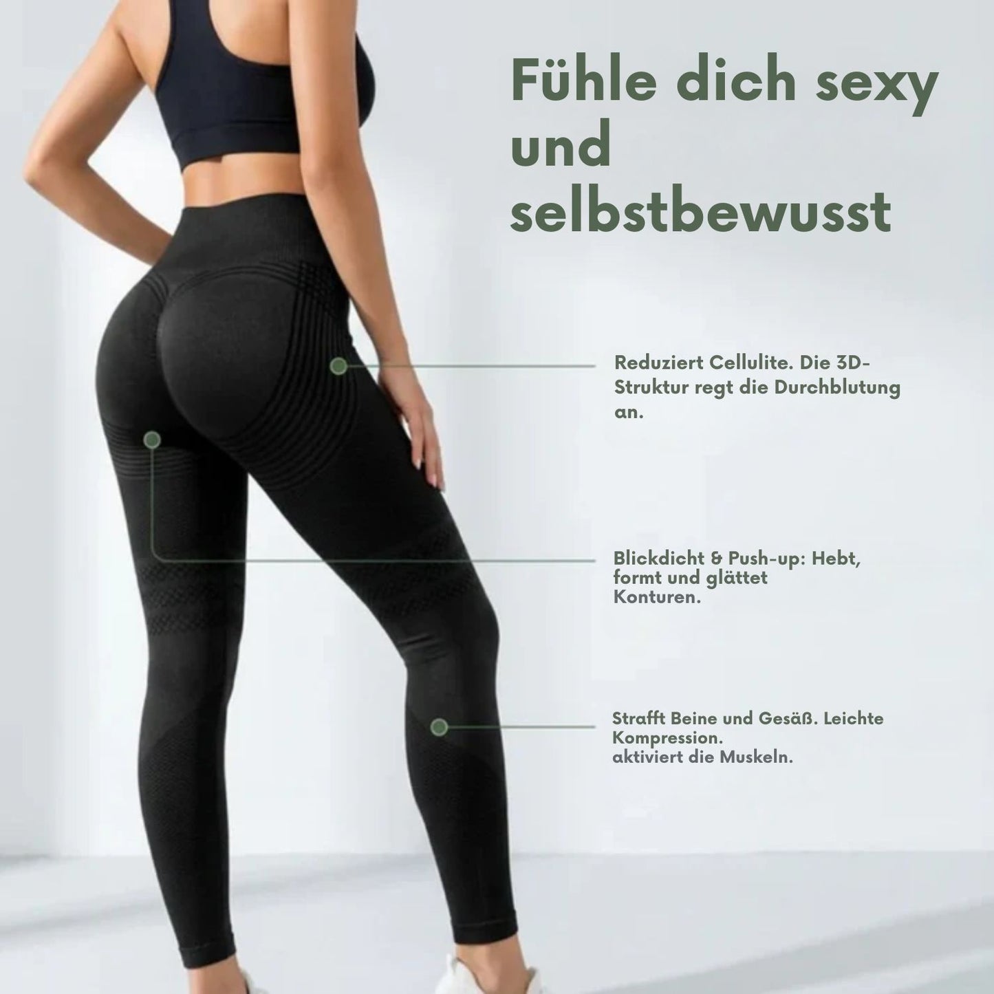 ActiveShape™ | Anti-Cellulite-Leggings mit aktiver Stimulation