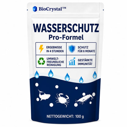 BioCrystal™ Wasserreiniger | Kristallklares Wasser in nur 24 Stunden!