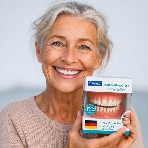 Dentiva™ – Vollprothese mit Saugeffekt