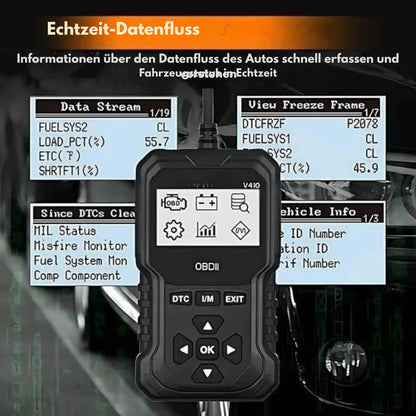 DiagnoPro™ | OBD2-Diagnosescanner für schnelle Fehlererkennung und präzise Fahrzeugdiagnosen