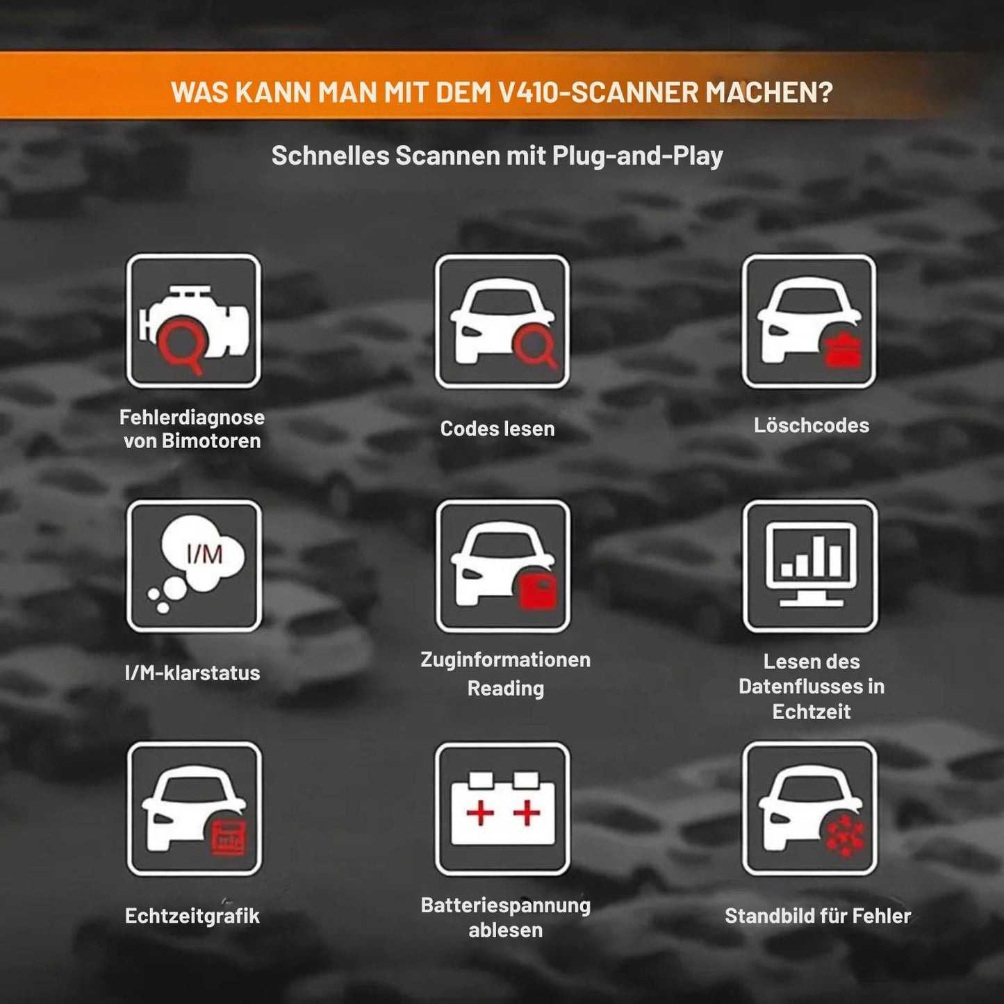 DiagnoPro™ | OBD2-Diagnosescanner für schnelle Fehlererkennung und präzise Fahrzeugdiagnosen