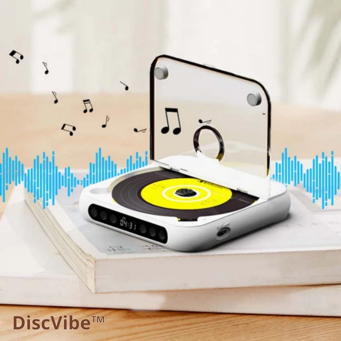 DiscVibe™ | Der moderne CD-Player, der Ihre Lieblingsalben wieder zum Leben erweckt