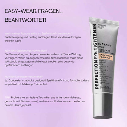 EyeMiracle™ | Augenstraffungs-Creme | Reduziert Tränensäcke, Schwellungen und feine Linien in Sekunden