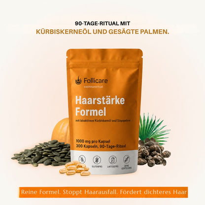 Follicare™ | Stärken Sie Ihr Haar von innen und erleben Sie wieder mehr Fülle