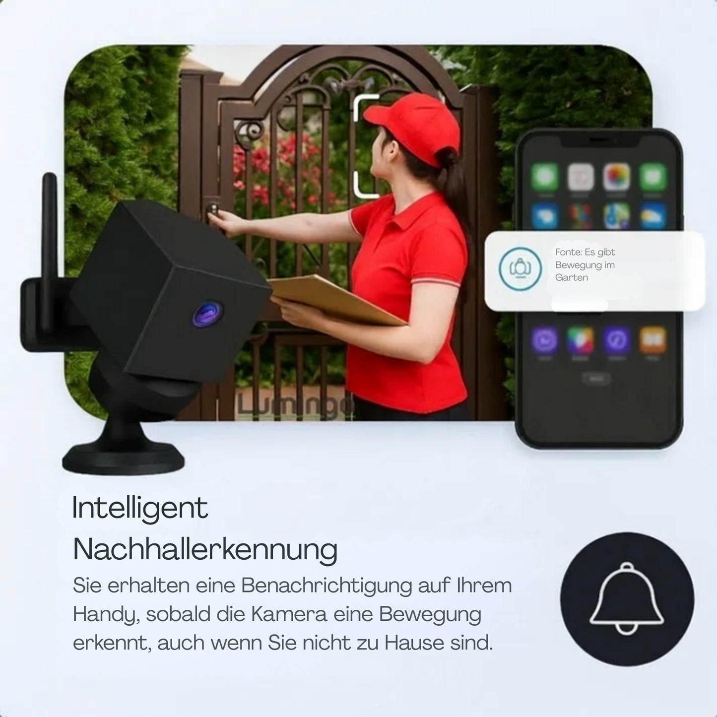 FortiCam™ | Immer geschützt – auch ohne Internet und Stromanschluss
