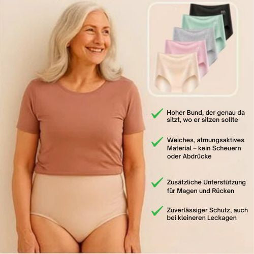 AirFit Shape™ | 6er-Pack Atmungsaktive und Bequeme Hochtaillierte Slips mit Bauchstütze