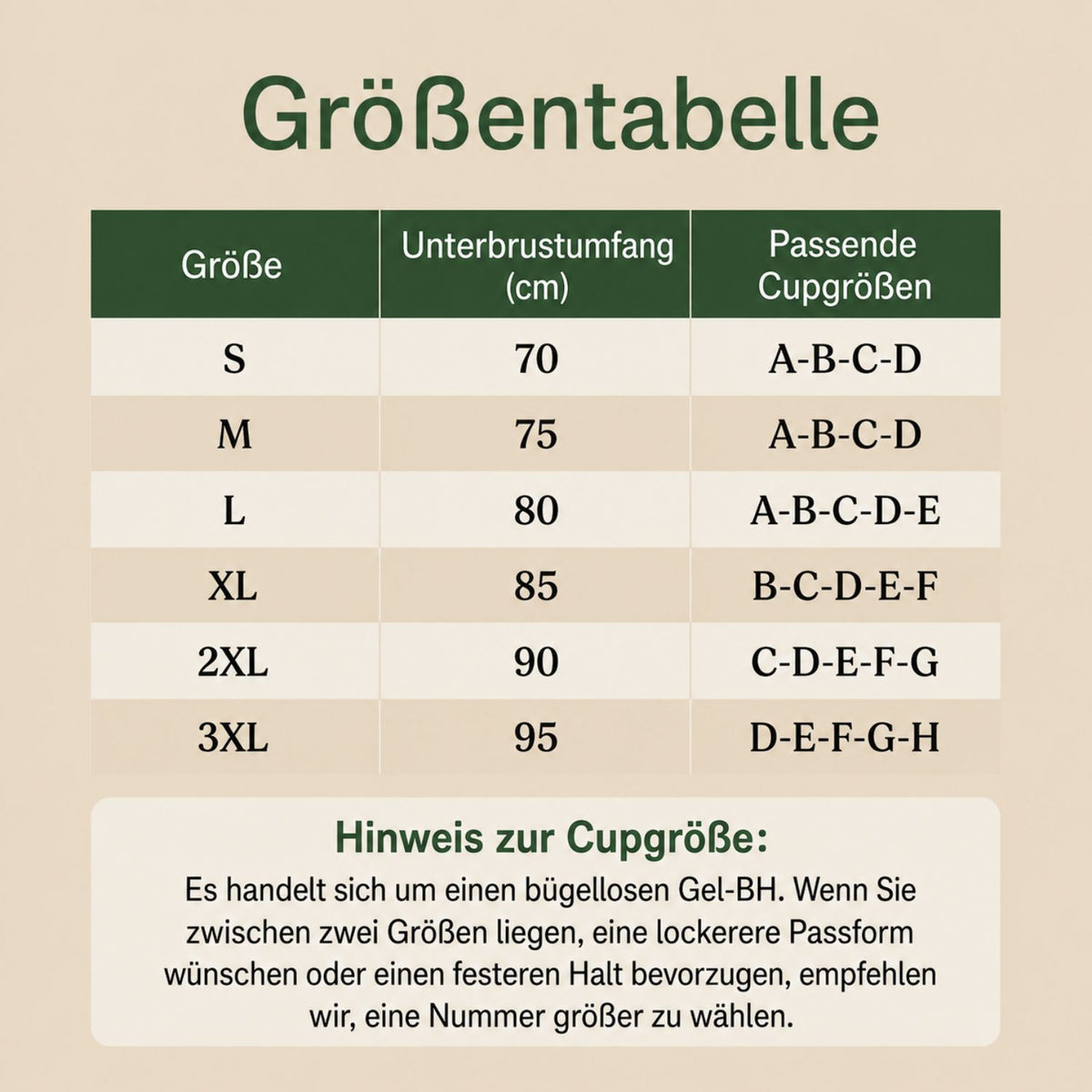 NaturalLift™ – Bequemer BH von morgens bis abends