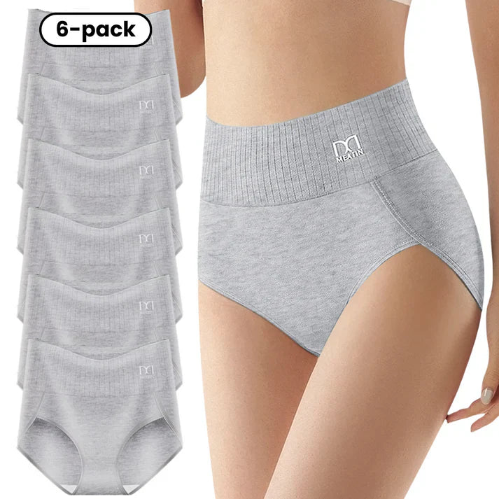 AirFit Shape™ | 6er-Pack Atmungsaktive und Bequeme Hochtaillierte Slips mit Bauchstütze