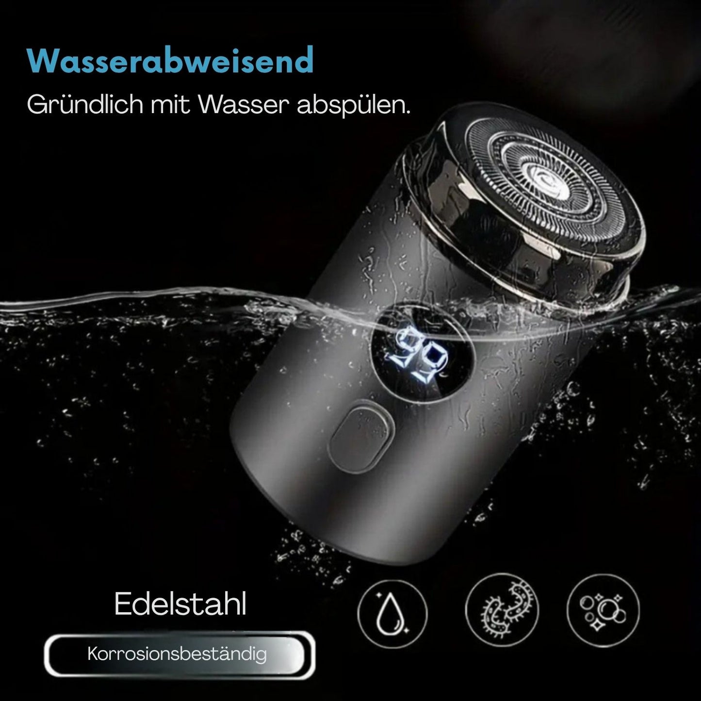 PocketShave™ | Verabschieden Sie sich von Haaren und komplizierten Rasuren – überall und jederzeit