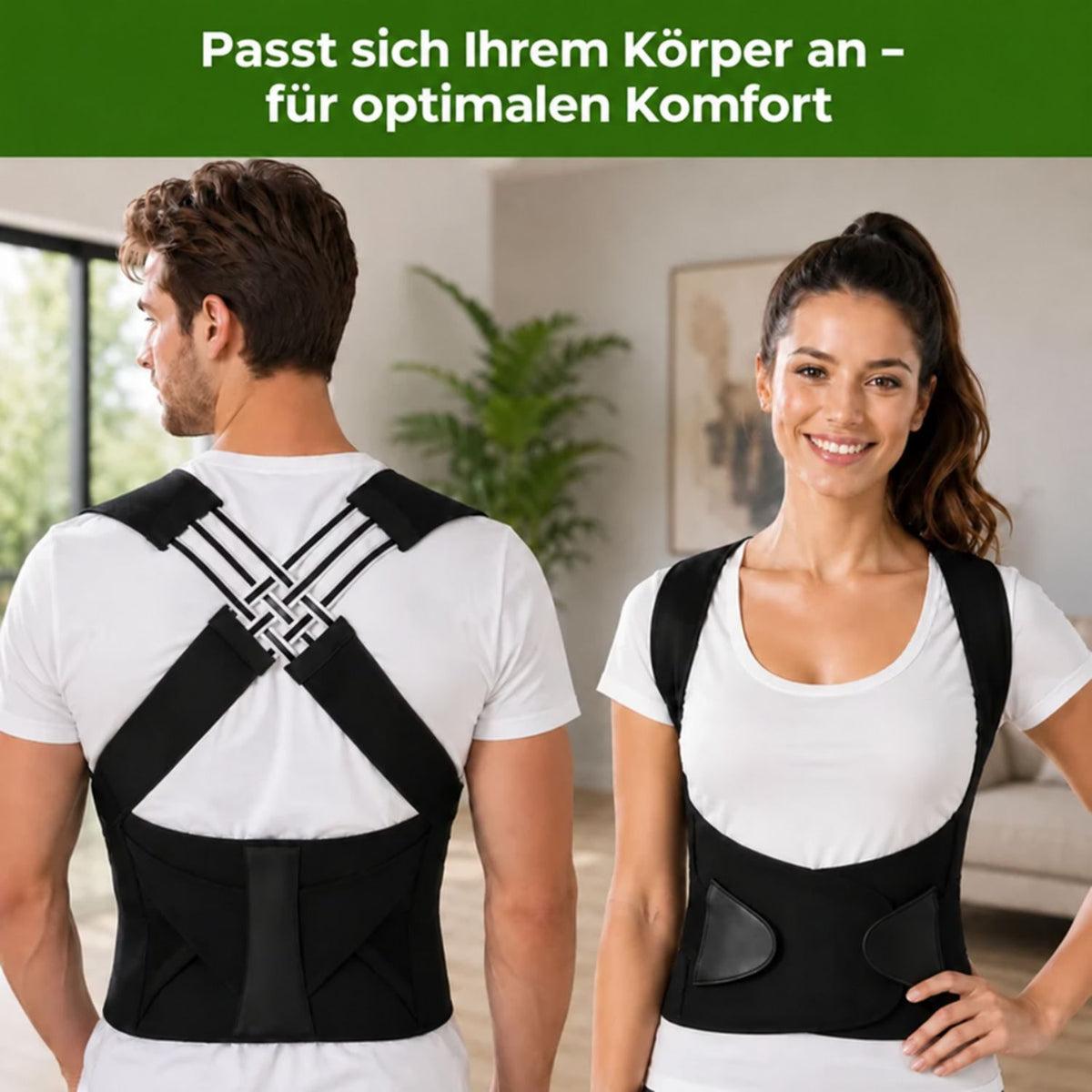 PosturEase™ | Haltungskorrektor – Für eine aufrechtere Haltung