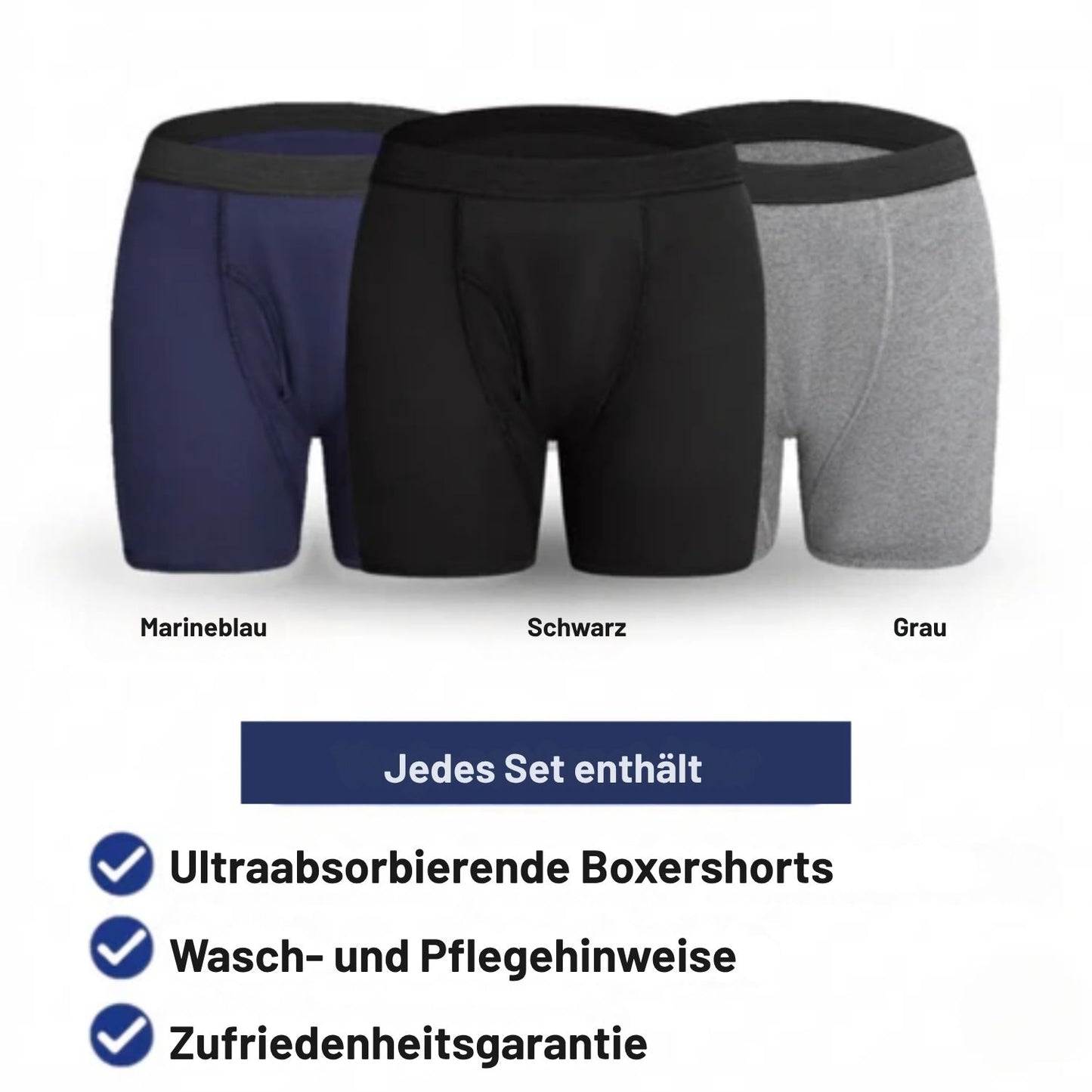 ProtecCore™ | Sieht aus wie eine normale Boxershorts. Schützt wie keine andere.