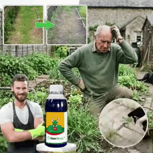 RootBlast™ Unkrautvernichter | Direkt auf das Unkraut sprühen und das Wochenende zurückgewinnen