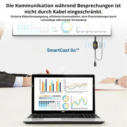 SmartCast Go™ | Kabellose Bildschirmspiegelung – Genießen Sie Inhalte auf dem großen Bildschirm Ihres Fernsehers