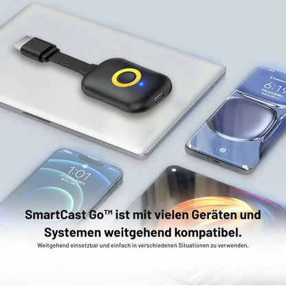 SmartCast Go™ | Kabellose Bildschirmspiegelung – Genießen Sie Inhalte auf dem großen Bildschirm Ihres Fernsehers