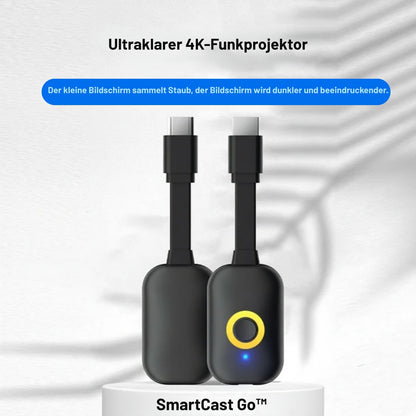 SmartCast Go™ | Kabellose Bildschirmspiegelung – Genießen Sie Inhalte auf dem großen Bildschirm Ihres Fernsehers