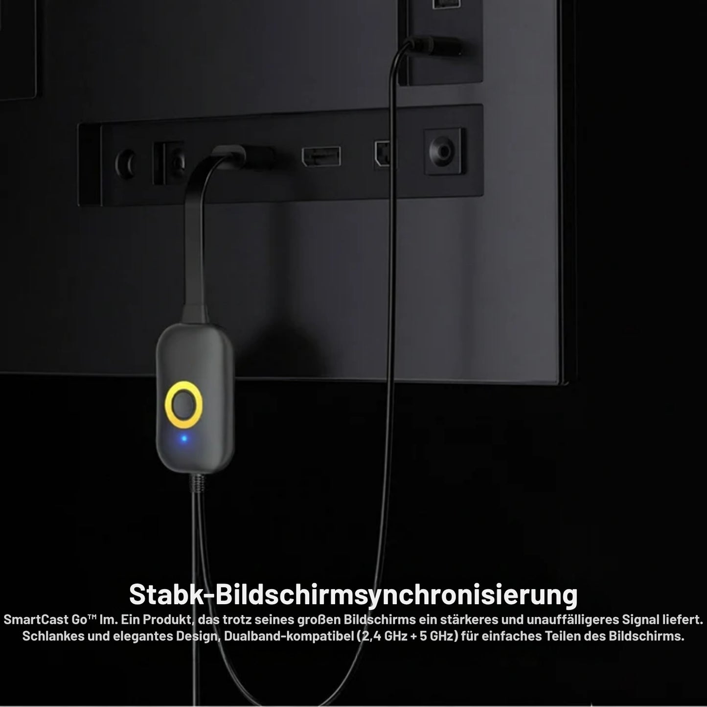 SmartCast Go™ | Kabellose Bildschirmspiegelung – Genießen Sie Inhalte auf dem großen Bildschirm Ihres Fernsehers