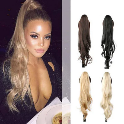 PonyGlam™ 2-in-1 Voluminöser Pferdeschwanz für Extra Fülle