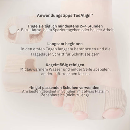 ToeAlign™ – Richtet deine Zehen sanft wieder aus