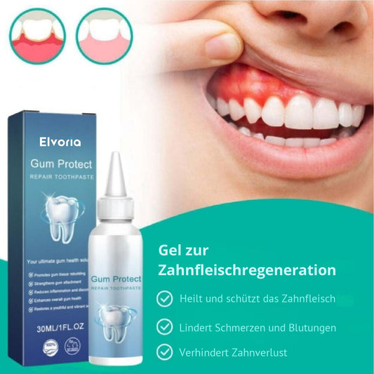 Elvoria™ Gum Fix Gel regeneriert das Zahnfleisch und hellt die Zähne schon in der ersten Woche auf
