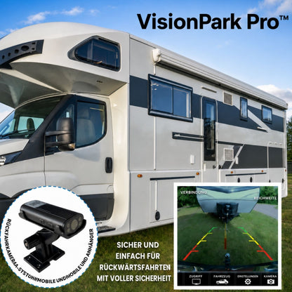 VisionPark Pro™ Rückfahrkamera – Sicher einparken, ganz ohne Stress oder Rätselraten
