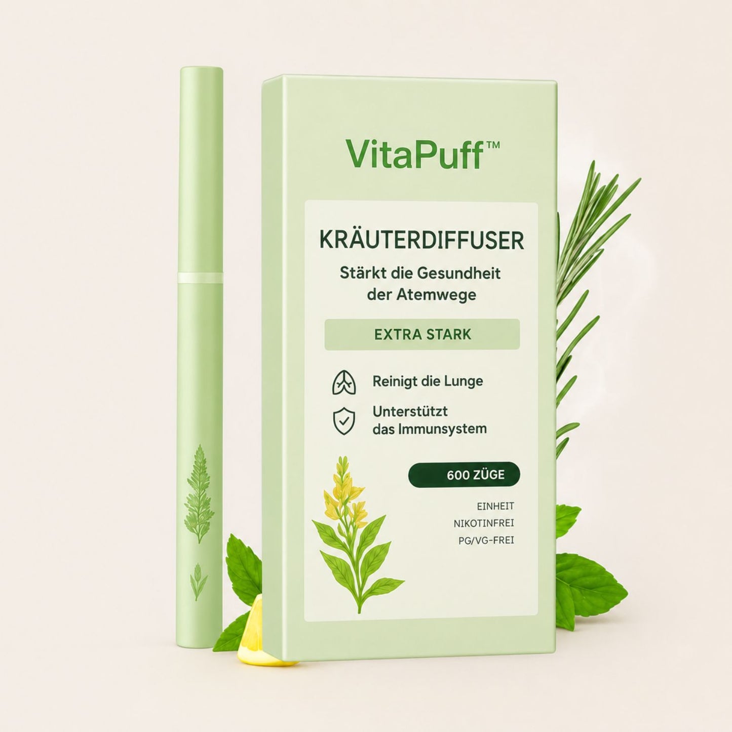 VitaPuff™ | Fühlen Sie sich wieder wohl in Gesellschaft – ohne Zigarettengeruch