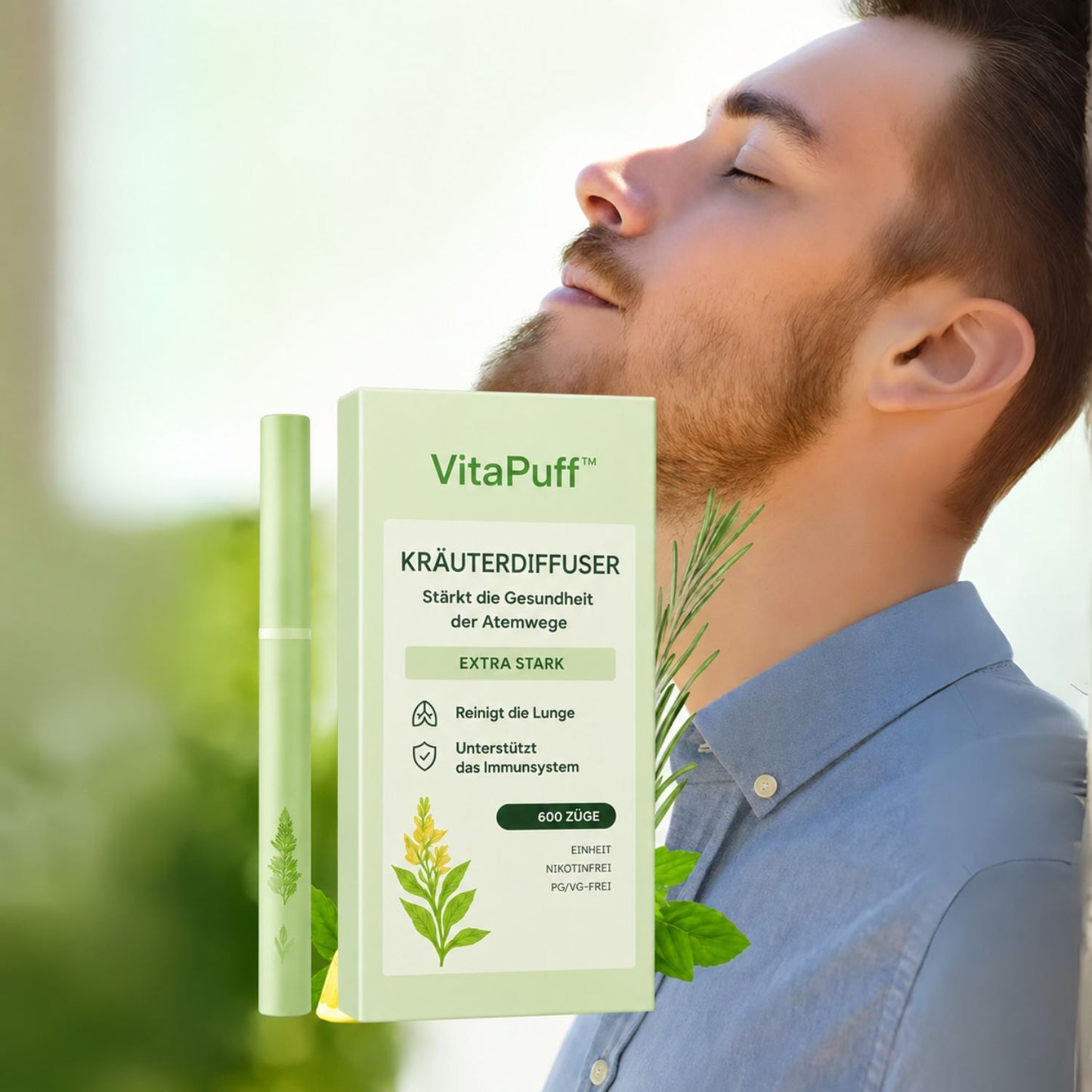 VitaPuff™ | Fühlen Sie sich wieder wohl in Gesellschaft – ohne Zigarettengeruch