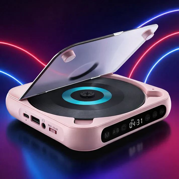 DiscVibe™ | Der moderne CD-Player, der Ihre Lieblingsalben wieder zum Leben erweckt